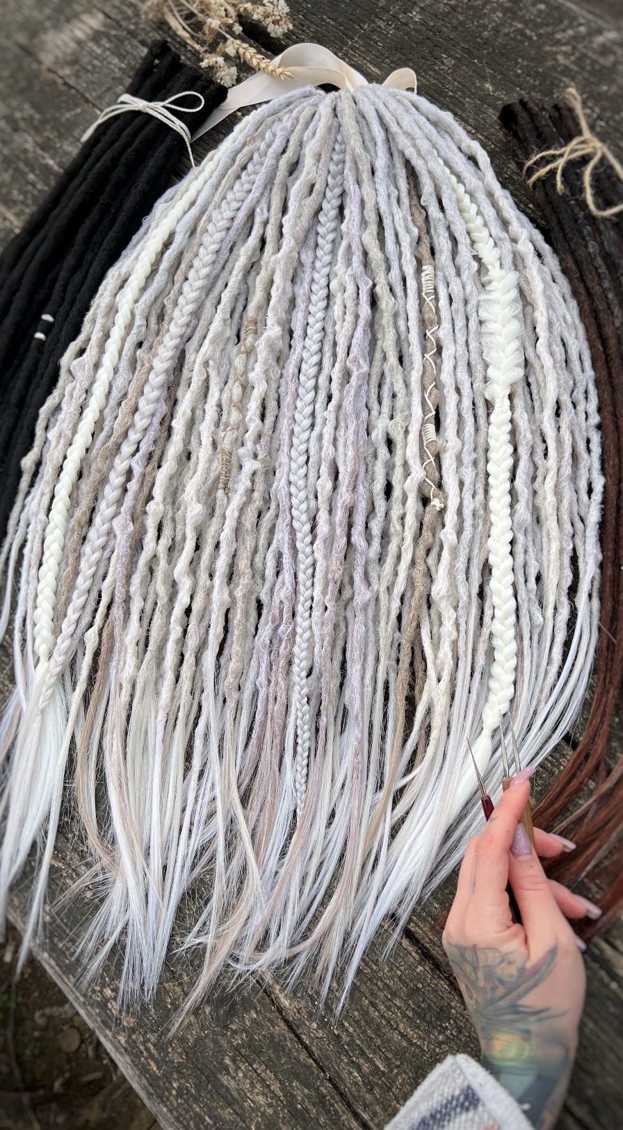 Any Custom Bumpy Dreadlocks
