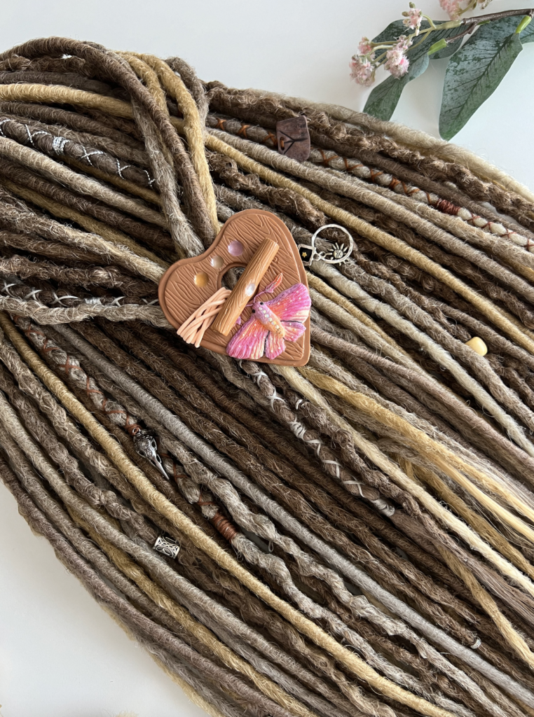 Handmade Dreadlock Pin – Unique & Ready to Ship - dreadscorner.com